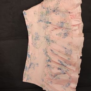 Vintage silk Abercrombie & Fitch miniskirt